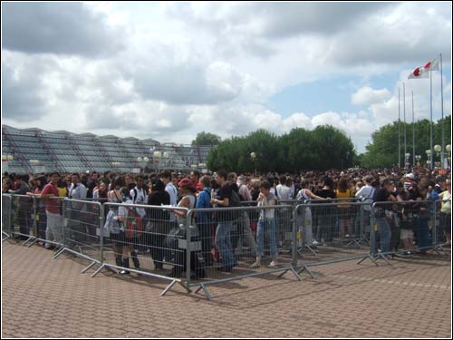 Japan Expo 2008 - File d'attente